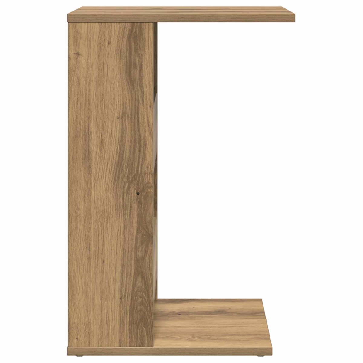 vidaXL Τραπεζάκι Πλευράς Artisan Oak 40 x 35 x 60,5 εκ