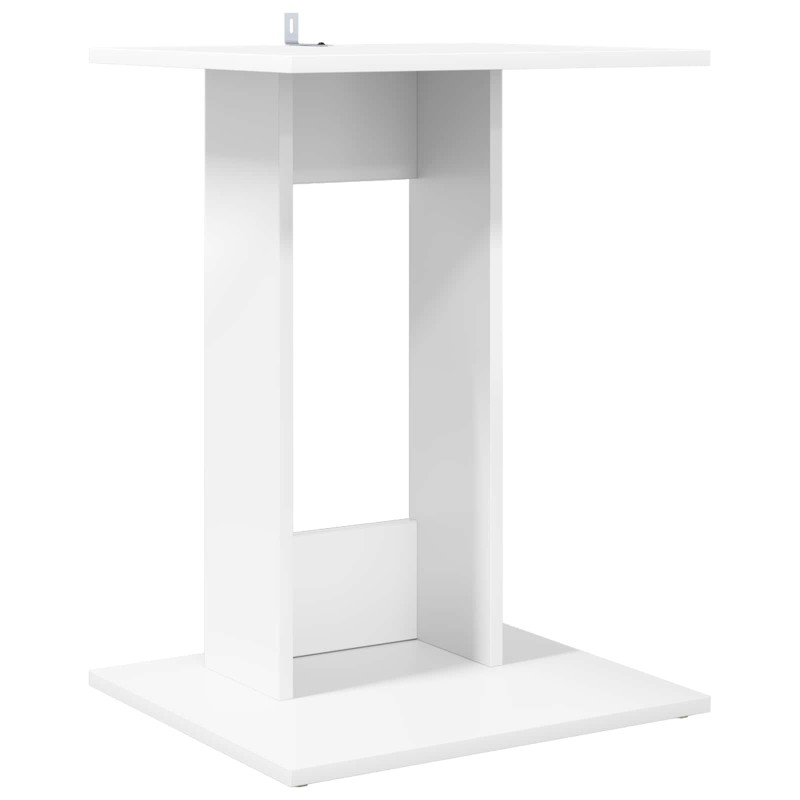vidaXL Τραπεζάκι Πλευράς Λευκό 45 x 40 x 62,5 εκ. Επεξεργασμένο Ξύλο