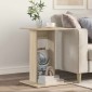 vidaXL Τραπεζάκι Πλευράς Δρύς Sonoma 45 x 40 x 62,5 εκ.