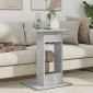 vidaXL Τραπεζάκι Πλευράς Σκυρόδεμα Γκρι 45 x 40 x 62,5 εκ.