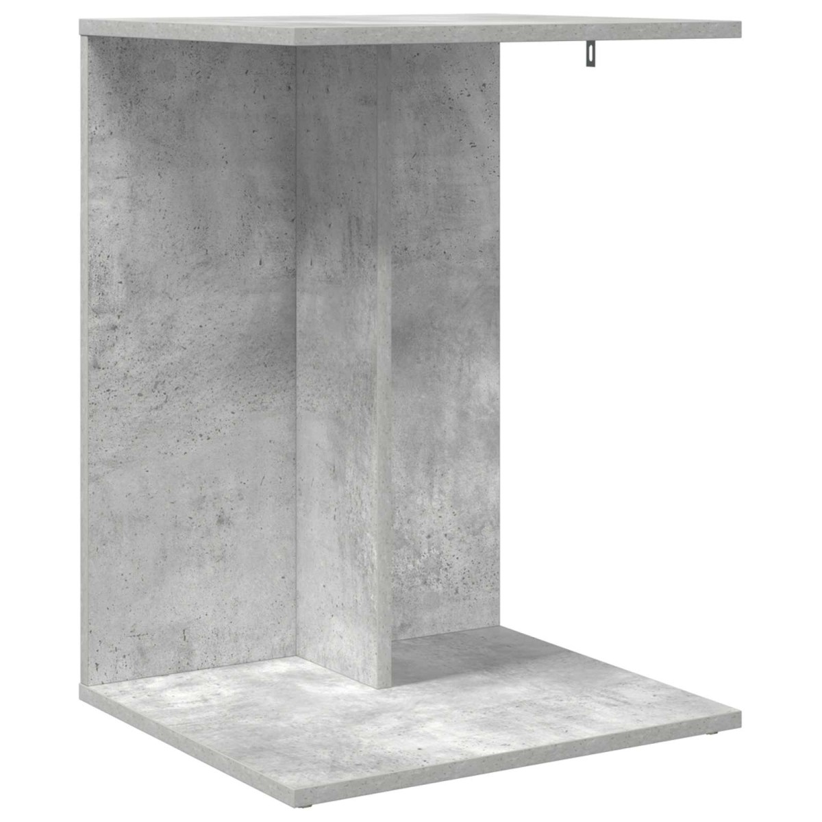 vidaXL Τραπεζάκι Πλευράς Σκυρόδεμα Γκρι 45 x 40 x 62,5 εκ.