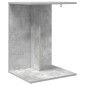 vidaXL Τραπεζάκι Πλευράς Σκυρόδεμα Γκρι 45 x 40 x 62,5 εκ.