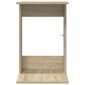 vidaXL Τραπεζάκι Πλευράς Δρύς Sonoma 40 x 38 x 62,5 εκ