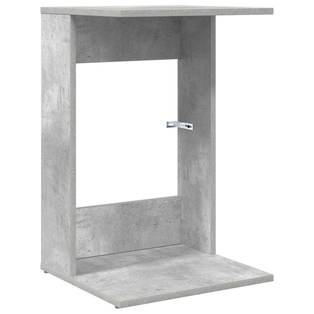 vidaXL Τραπεζάκι Πλευράς Σκυρόδεμα Γκρι 40 x 38 x 62,5 εκ