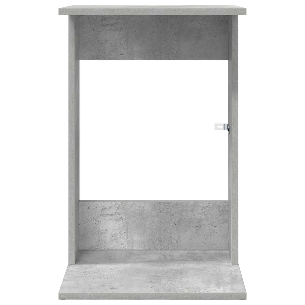 vidaXL Τραπεζάκι Πλευράς Σκυρόδεμα Γκρι 40 x 38 x 62,5 εκ