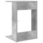 vidaXL Τραπεζάκι Πλευράς Σκυρόδεμα Γκρι 40 x 38 x 62,5 εκ