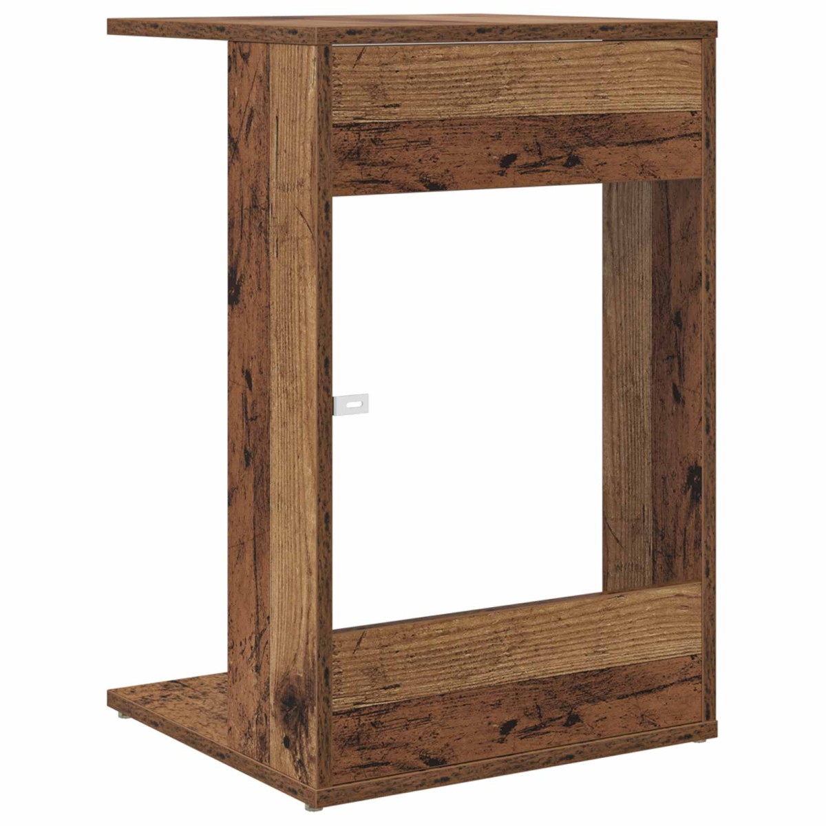 vidaXL Τραπεζάκι Πλευράς Παλιό ξύλο 40 x 38 x 62,5 εκ