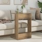 vidaXL Τραπεζάκι Πλευράς Artisan Oak 40 x 38 x 62,5 εκ