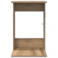 vidaXL Τραπεζάκι Πλευράς Artisan Oak 40 x 38 x 62,5 εκ