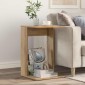 vidaXL Τραπεζάκι Πλευράς Artisan Oak 40 x 38 x 62,5 εκ
