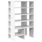 vidaXL Ντουλάπα Παπουτσιών 2 τμχ. 62 x 35 x 100 εκ. Επεξεργασμένο Ξύλο