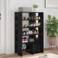 vidaXL Ντουλάπα Παπουτσιών 2 τμχ. 62 x 35 x 100 εκ. Επεξεργασμένο Ξύλο