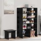 vidaXL Ντουλάπα Παπουτσιών 2 τμχ. 62 x 35 x 100 εκ. Επεξεργασμένο Ξύλο
