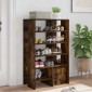 vidaXL Ντουλάπα Παπουτσιών 2 τμχ. 62 x 35 x 100 εκ. Επεξεργασμένο Ξύλο