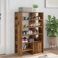 vidaXL Ντουλάπα Παπουτσιών 2 τμχ. 62 x 35 x 100 εκ. Επεξεργασμένο Ξύλο