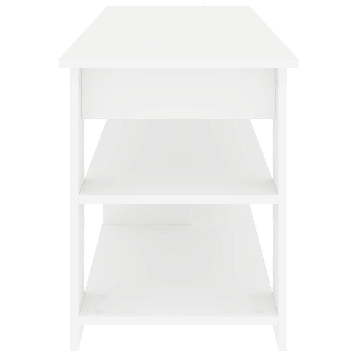 vidaXL Βάση τηλεόρασης Λευκό 100 x 40 x 50 cm