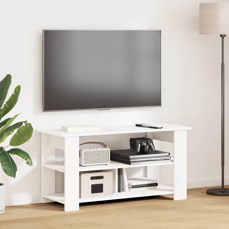 vidaXL Βάση τηλεόρασης Λευκό 100 x 40 x 50 cm