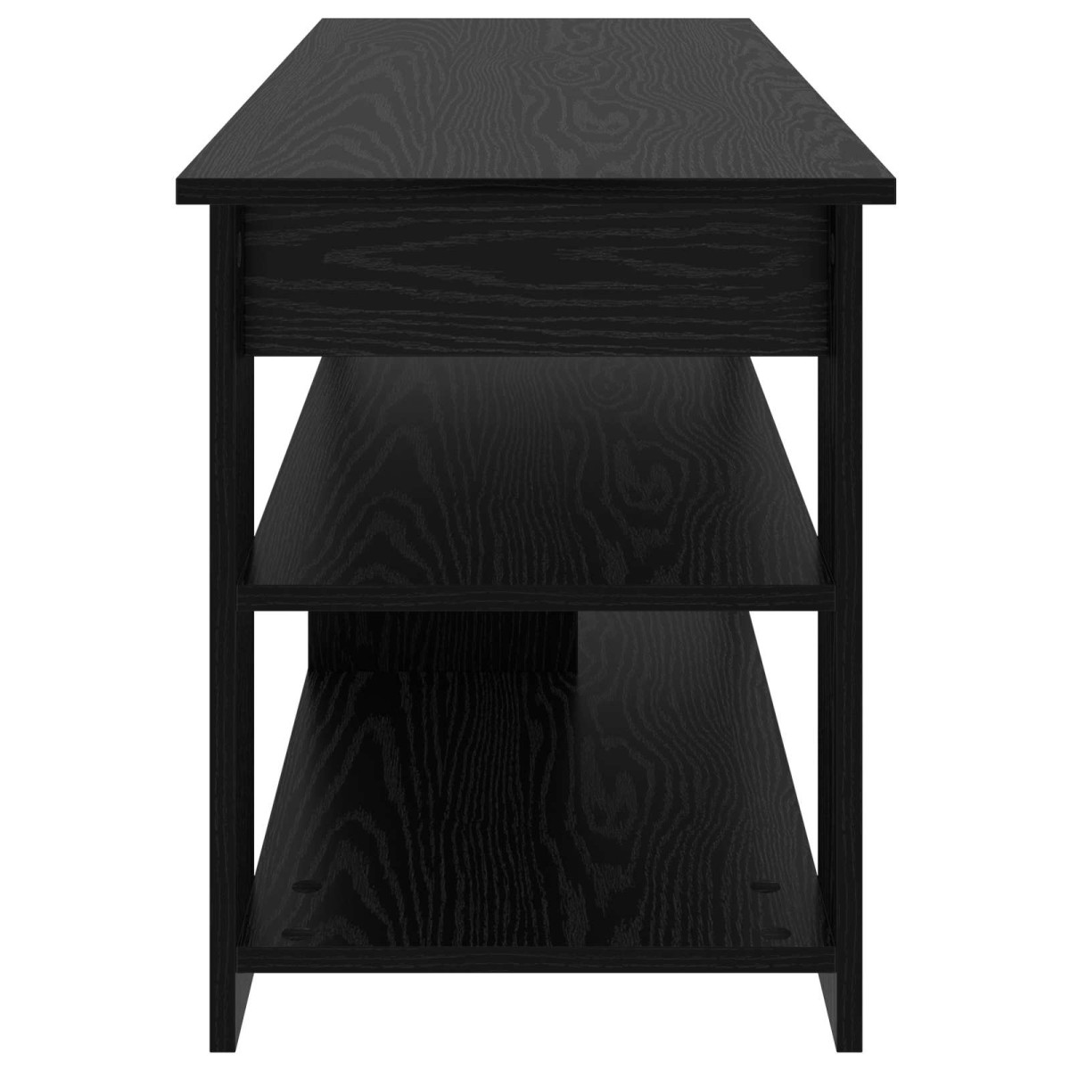 vidaXL Βάση τηλεόρασης Μαύρη Οξυά 100 x 40 x 50 cm