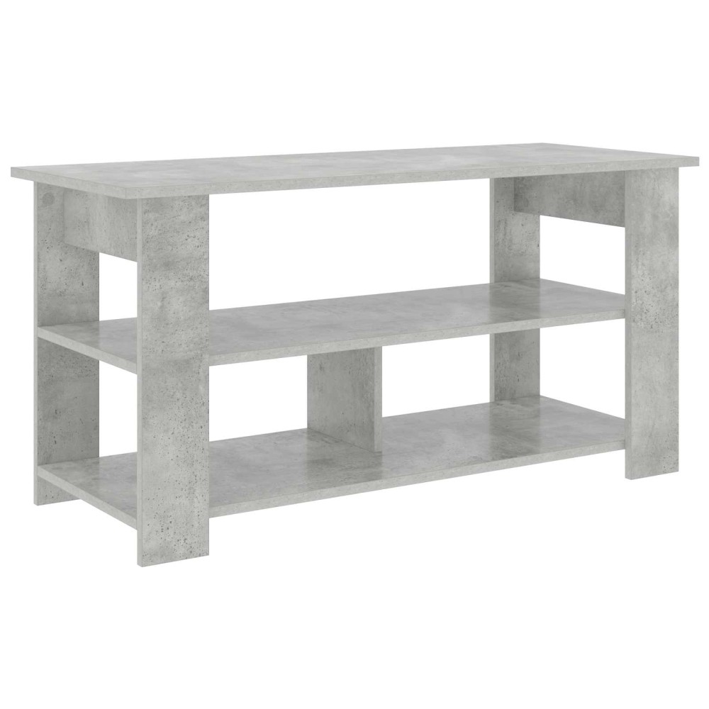 vidaXL Βάση τηλεόρασης Σκυρόδεμα Γκρι 100 x 40 x 50 cm