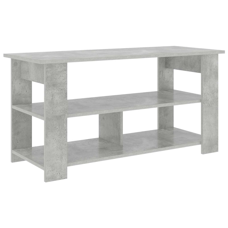 vidaXL Βάση τηλεόρασης Σκυρόδεμα Γκρι 100 x 40 x 50 cm