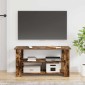 vidaXL Βάση τηλεόρασης Καπνιστό Δρύς 100 x 40 x 50 cm