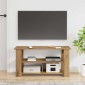 vidaXL Βάση τηλεόρασης 100 x 40 x 50 cm Artisan Oak