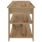 vidaXL Βάση τηλεόρασης 100 x 40 x 50 cm Artisan Oak