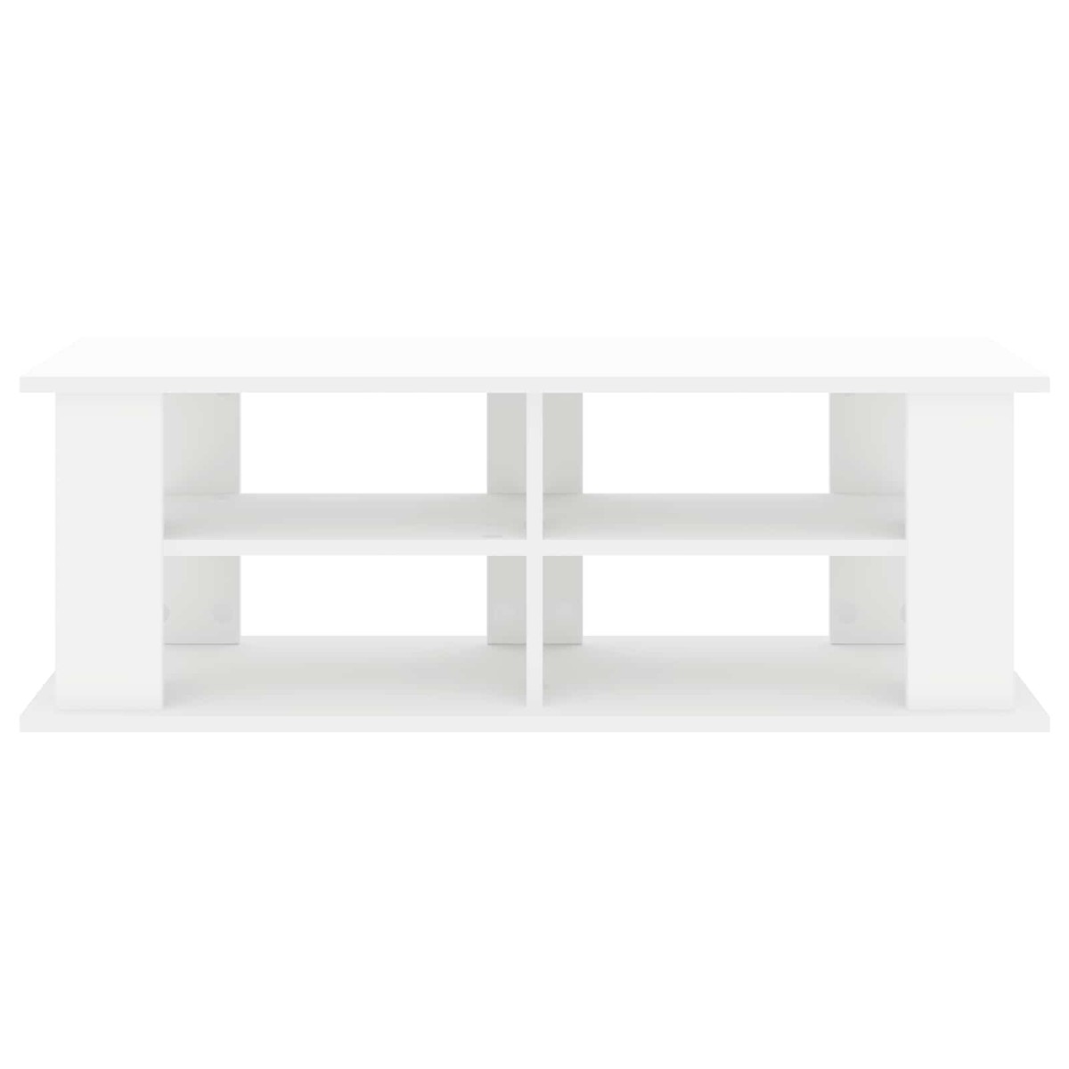 vidaXL Βάση τηλεόρασης Λευκό 96 x 35 x 33,5 εκ