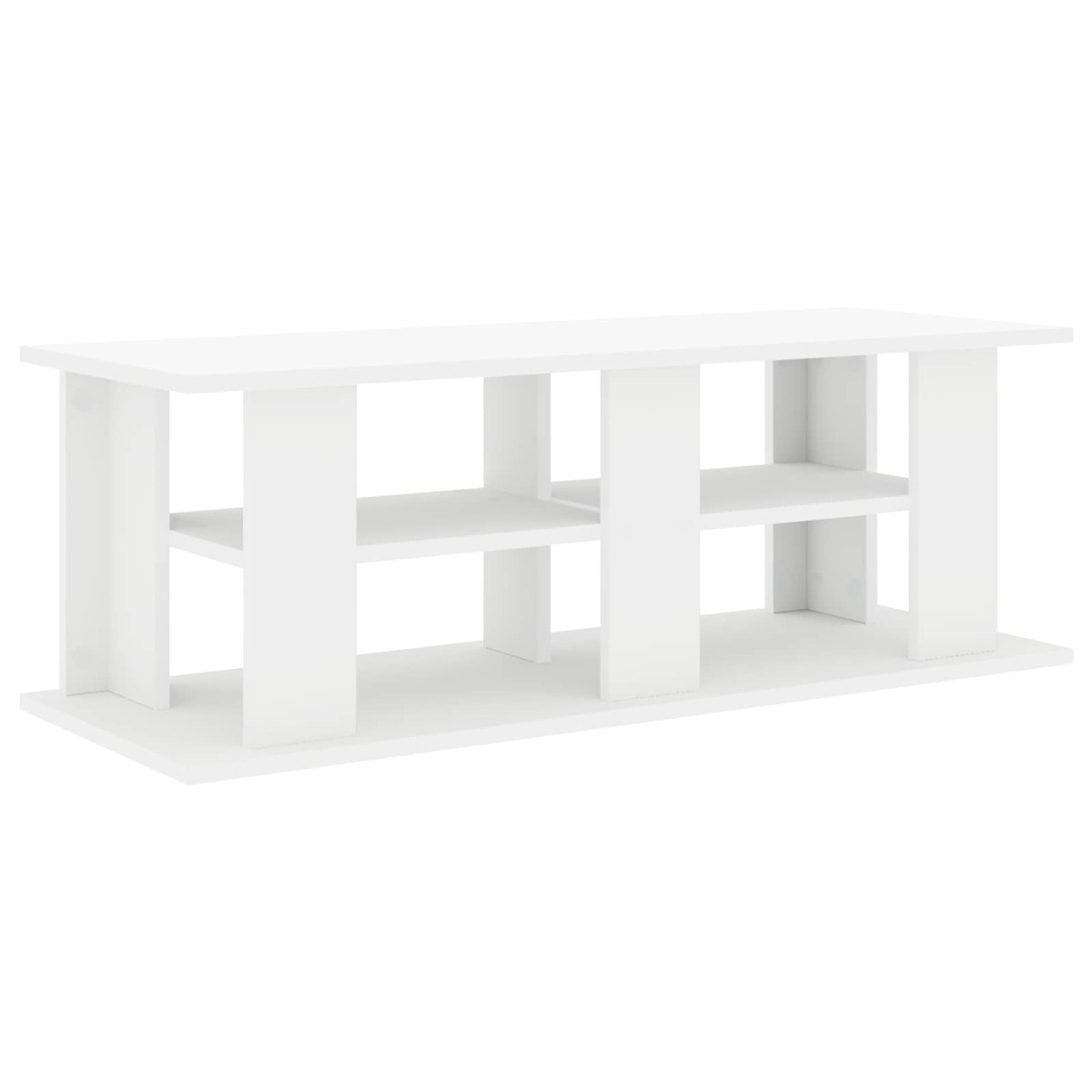 vidaXL Βάση τηλεόρασης Λευκό 96 x 35 x 33,5 εκ