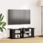 vidaXL Βάση τηλεόρασης Μαύρη Οξυά 96 x 35 x 33,5 εκ