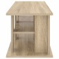 vidaXL Βάση τηλεόρασης Δρύς Sonoma 96 x 35 x 33,5 εκ