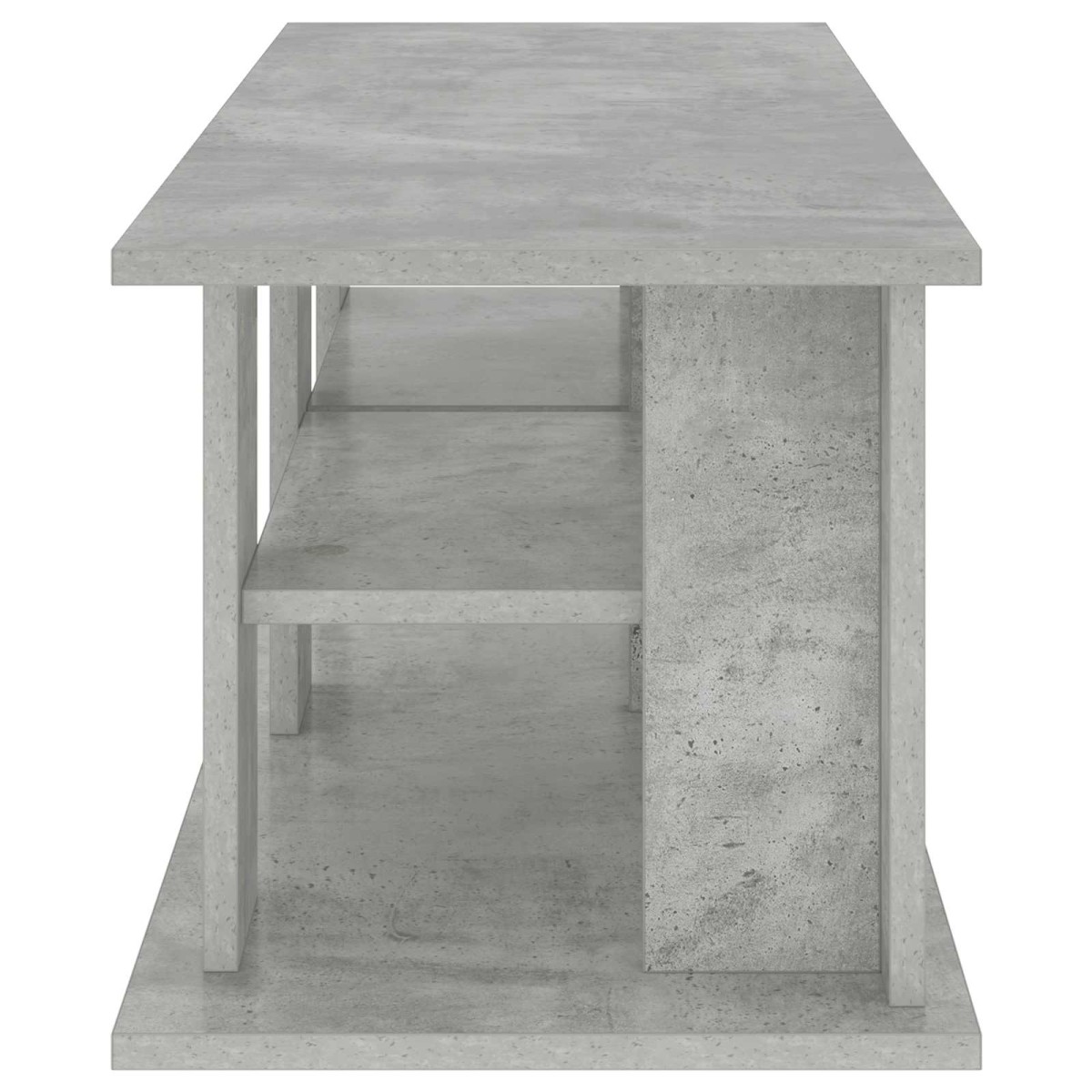 vidaXL Βάση τηλεόρασης Σκυρόδεμα Γκρι 96 x 35 x 33,5 εκ
