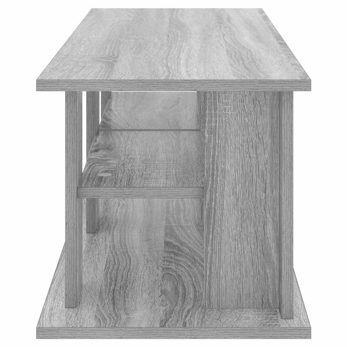 vidaXL Βάση τηλεόρασης Γκρίζο Σονομα 96 x 35 x 33,5 εκ