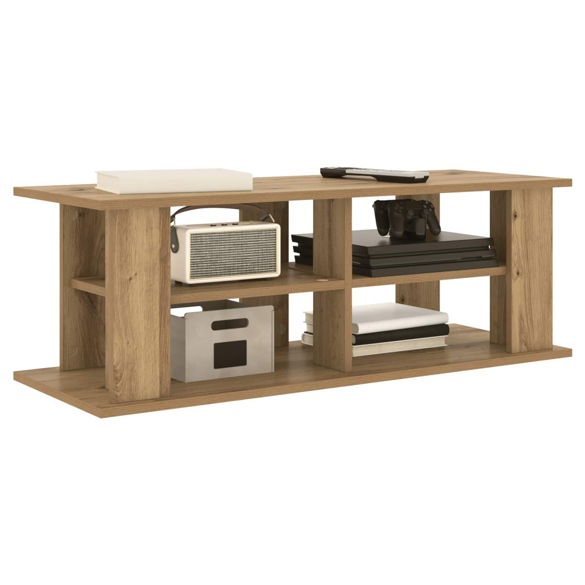 vidaXL Βάση τηλεόρασης 96 x 35 x 33,5 εκ Artisan Oak