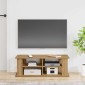 vidaXL Βάση τηλεόρασης 96 x 35 x 33,5 εκ Artisan Oak
