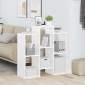 vidaXL Πλαϊνό γραφείο Λευκό 90 x 30 x 90 cm
