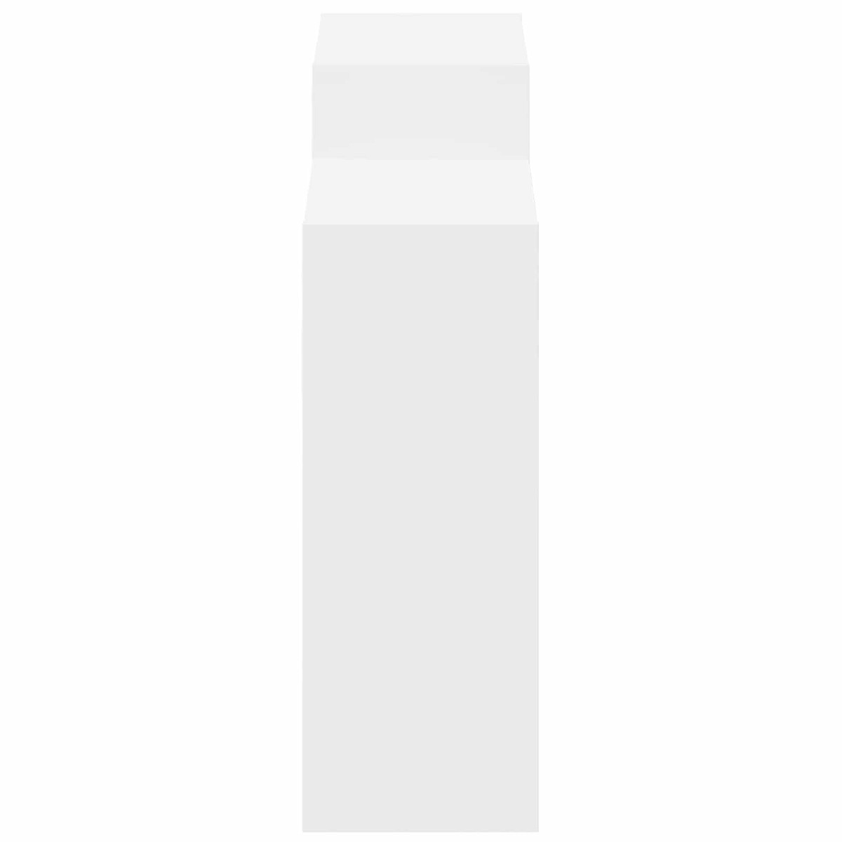 vidaXL Πλαϊνό γραφείο Λευκό 90 x 30 x 90 cm