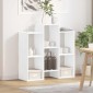 vidaXL Πλαϊνό γραφείο Λευκό 90 x 30 x 90 cm