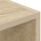 vidaXL Πλαϊνό γραφείο Δρύς Sonoma 90 x 30 x 90 cm