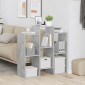 vidaXL Πλαϊνό γραφείο Σκυρόδεμα Γκρι 90 x 30 x 90 cm