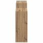 vidaXL Πλαϊνό γραφείο Artisan Oak 90 x 30 x 90 cm