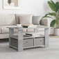 vidaXL Τραπεζάκι σαλονιού Σκυρόδεμα Γκρι 77 x 55 x 42 εκ.