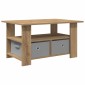vidaXL Τραπεζάκι σαλονιού Artisan Oak 77 x 55 x 42 εκ.