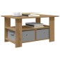 vidaXL Τραπεζάκι σαλονιού Artisan Oak 77 x 55 x 42 εκ.