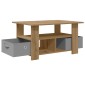 vidaXL Τραπεζάκι σαλονιού Artisan Oak 77 x 55 x 42 εκ.