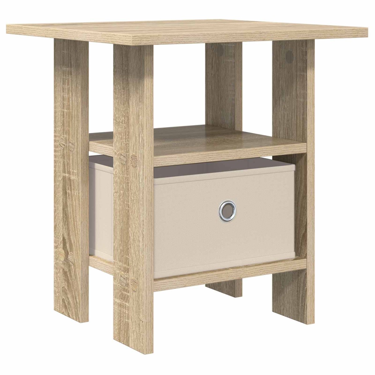 vidaXL Κομοδίνο Δρύς Sonoma 41 x 40 x 45 εκ Επεξεργασμένο Ξύλο