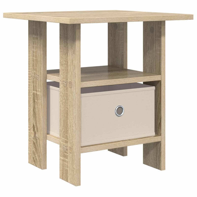vidaXL Κομοδίνο Δρύς Sonoma 41 x 40 x 45 εκ Επεξεργασμένο Ξύλο