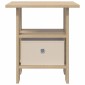 vidaXL Κομοδίνο Δρύς Sonoma 41 x 40 x 45 εκ Επεξεργασμένο Ξύλο
