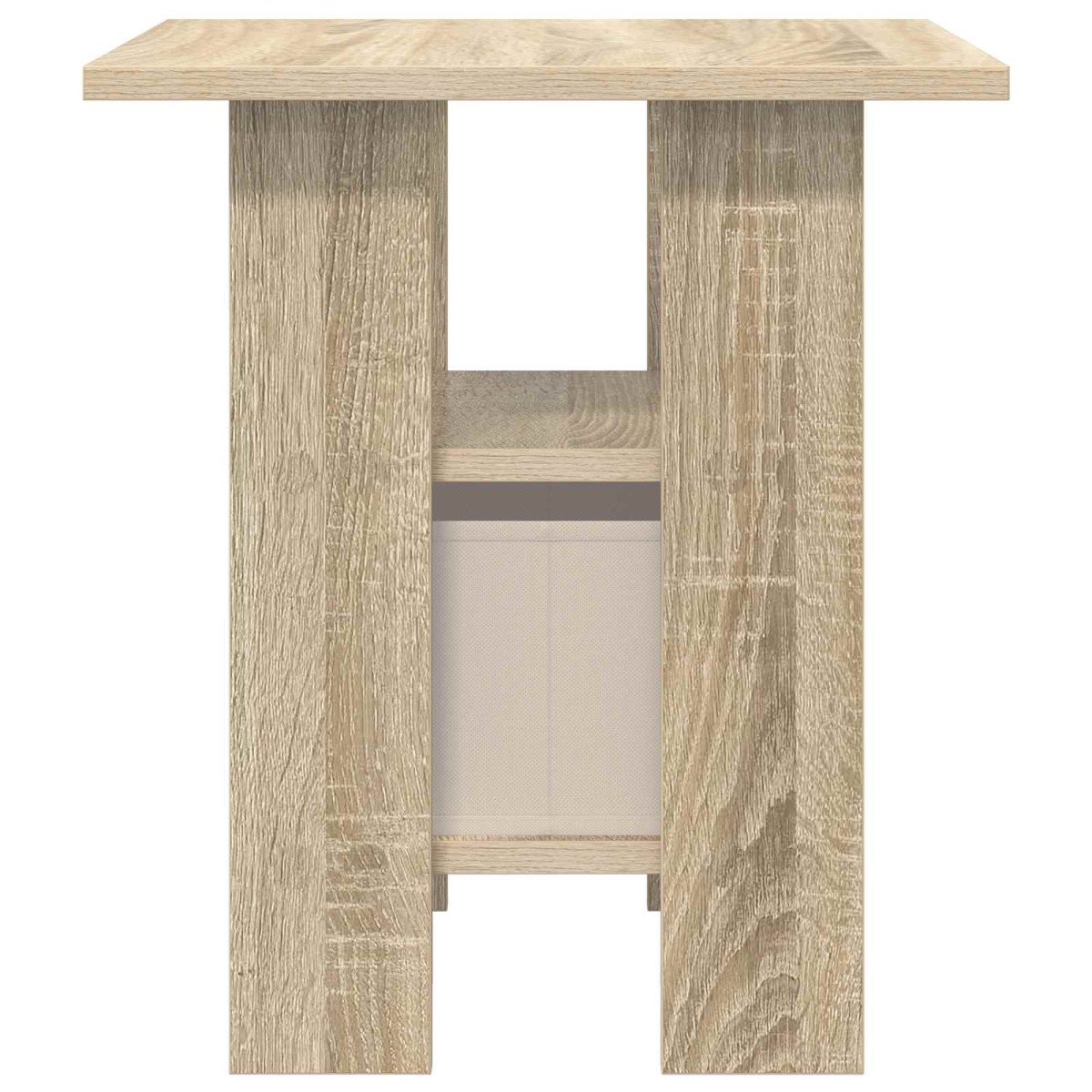 vidaXL Κομοδίνο Δρύς Sonoma 41 x 40 x 45 εκ Επεξεργασμένο Ξύλο