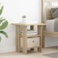 vidaXL Κομοδίνο Δρύς Sonoma 41 x 40 x 45 εκ Επεξεργασμένο Ξύλο